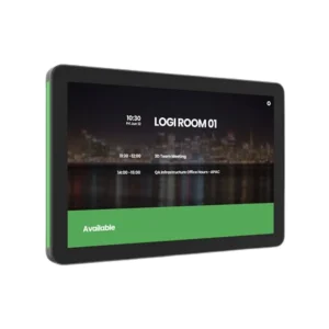 Logitech VC TAP Scheduler Graphite Panel for Meeting Rooms