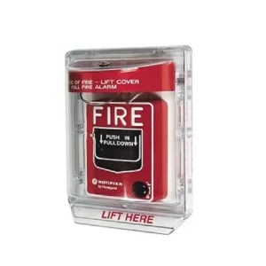 Kit de Montaje Superficial STI1230 Notifier Stopper II Rojo para Alarmas de Incendio.